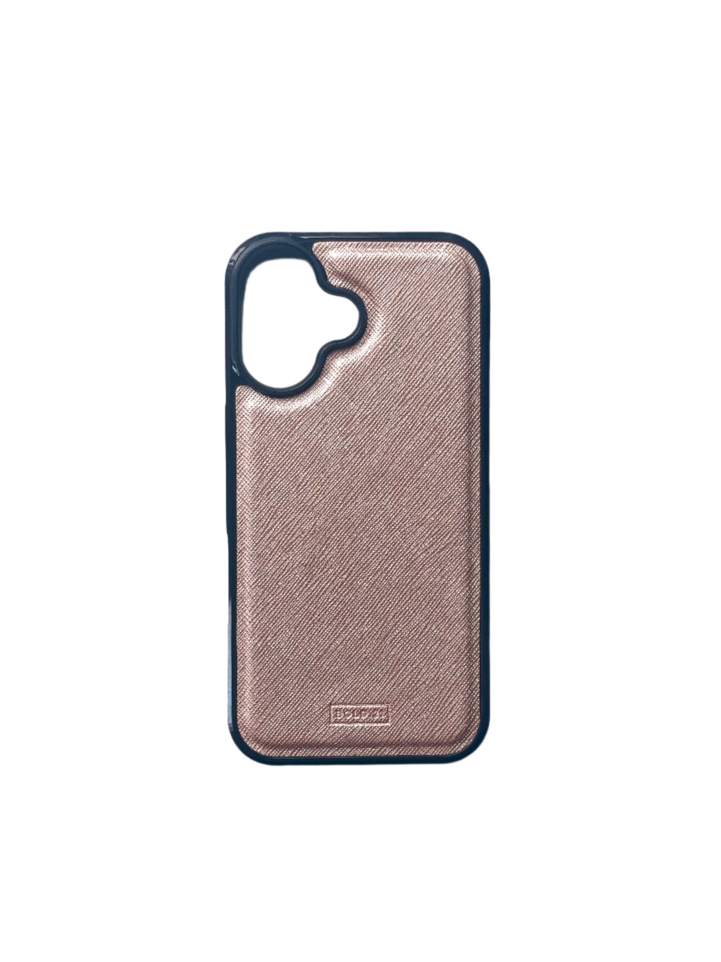 Rose Gold Saffiano