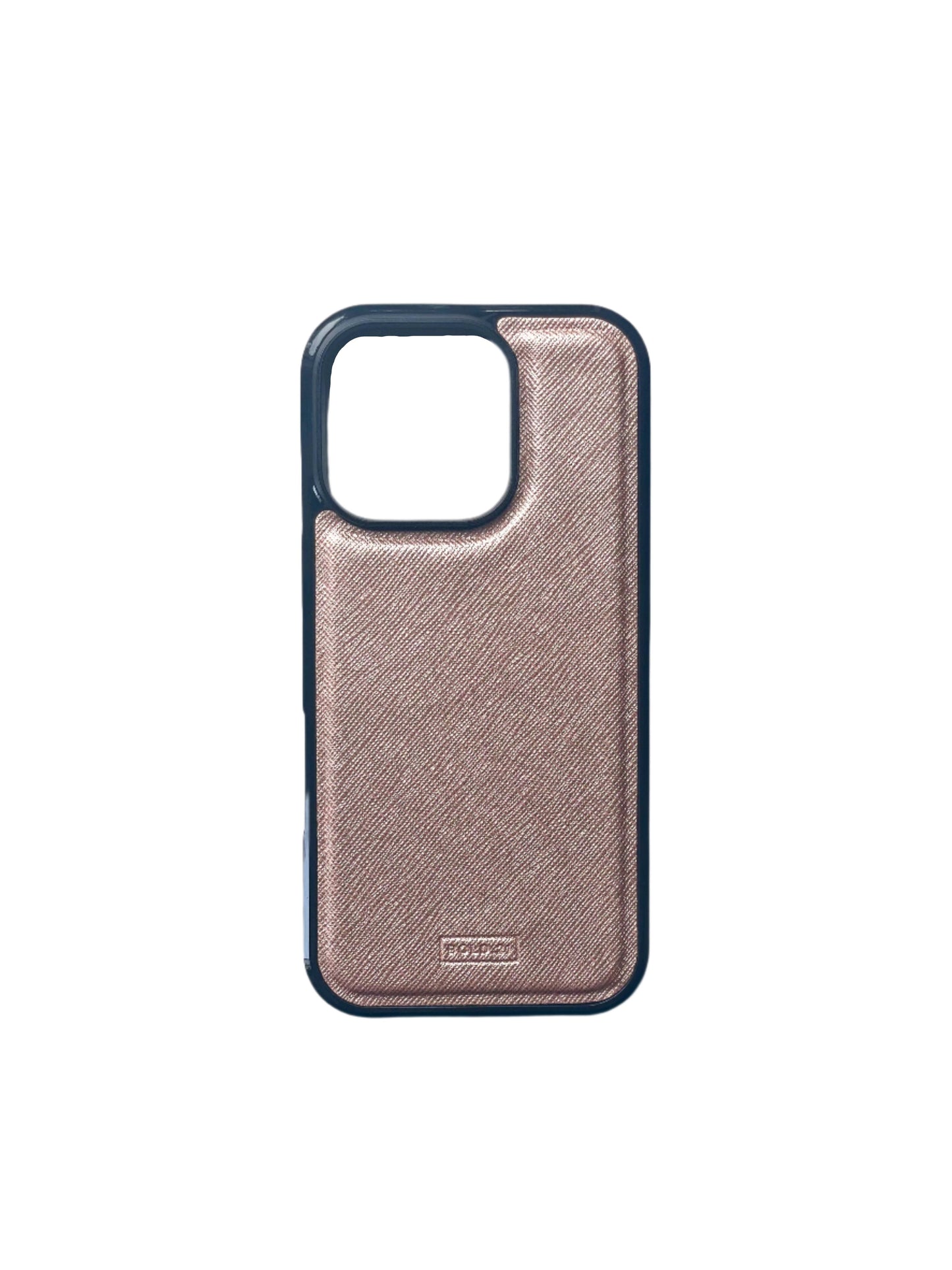 Rose Gold Saffiano