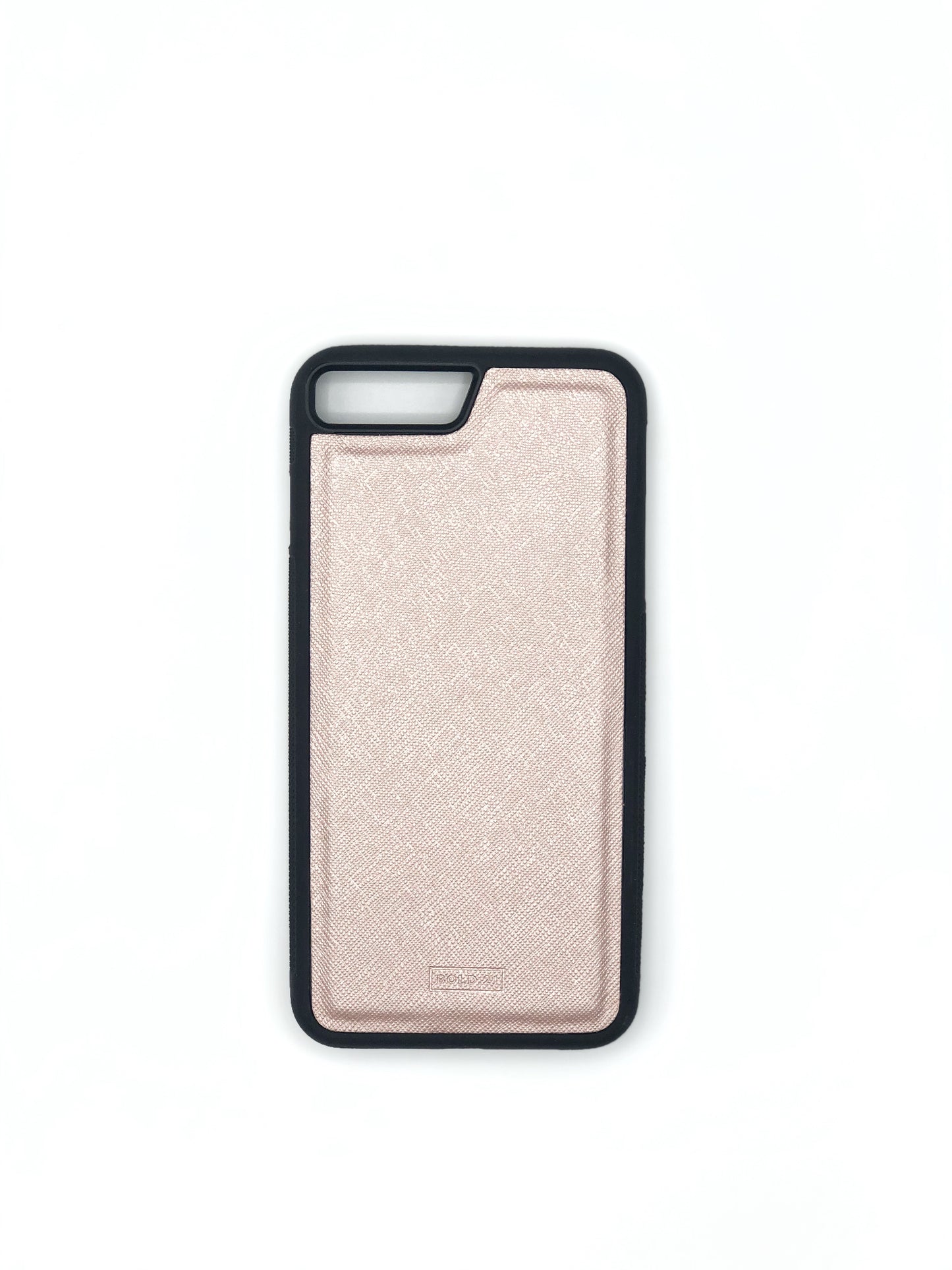 Rose Gold Saffiano