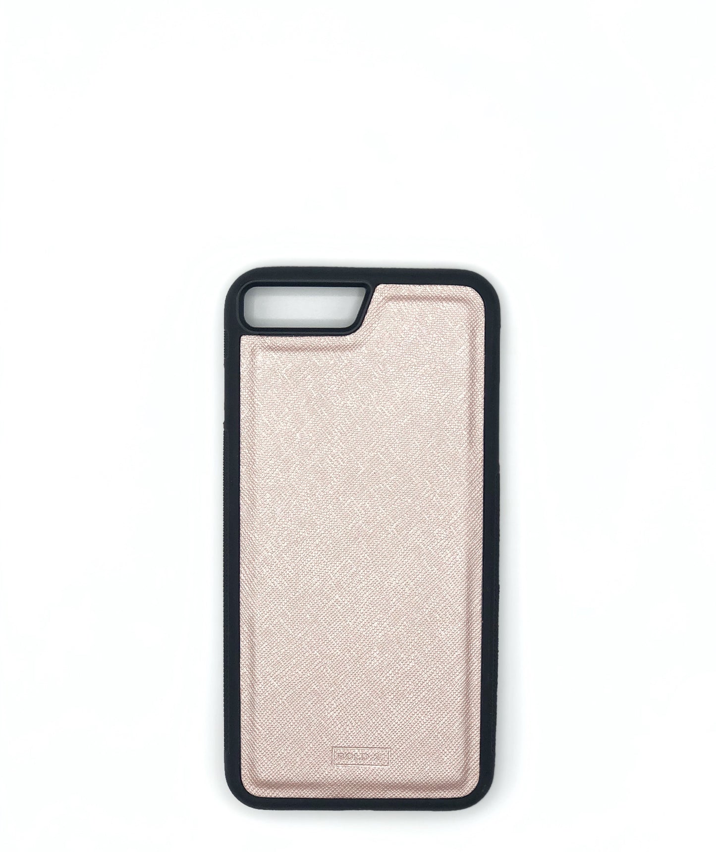 Rose Gold Saffiano