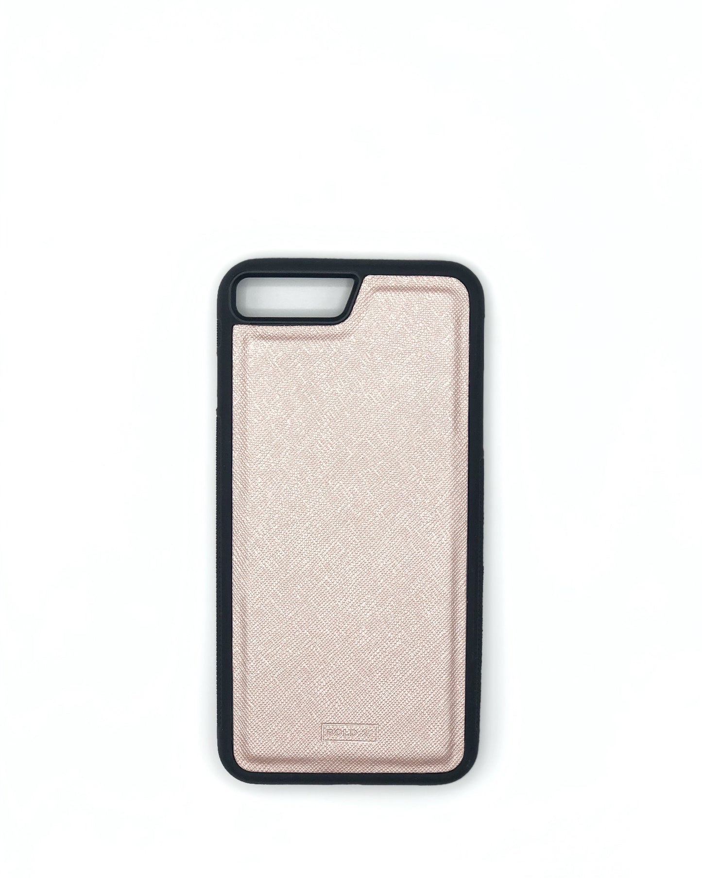 Rose Gold Saffiano