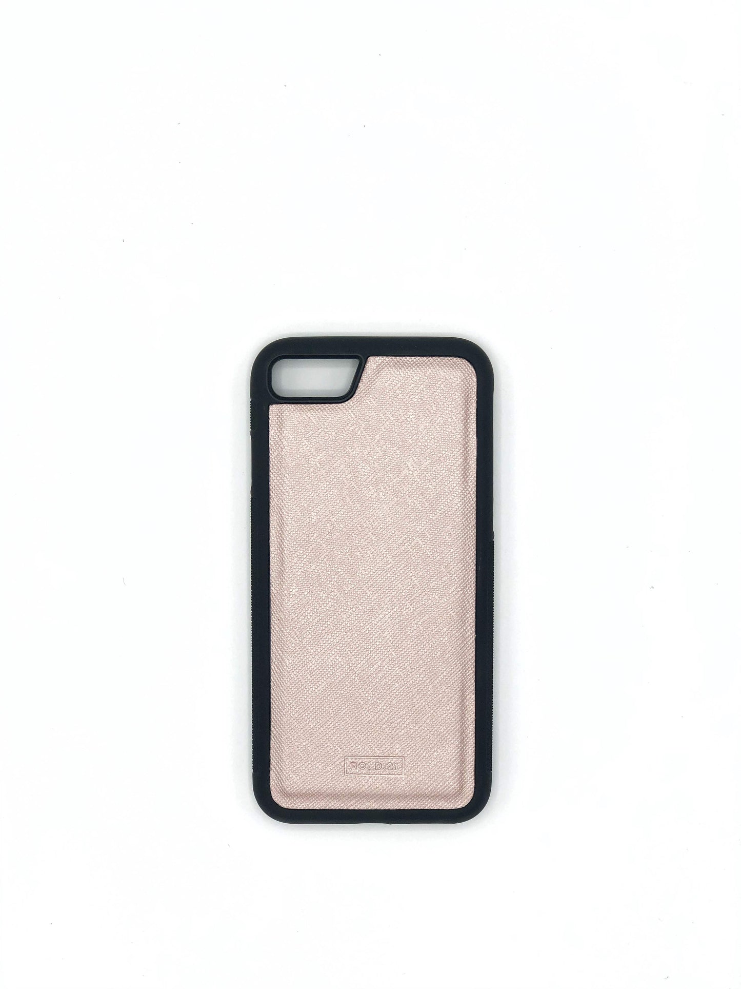 Rose Gold Saffiano