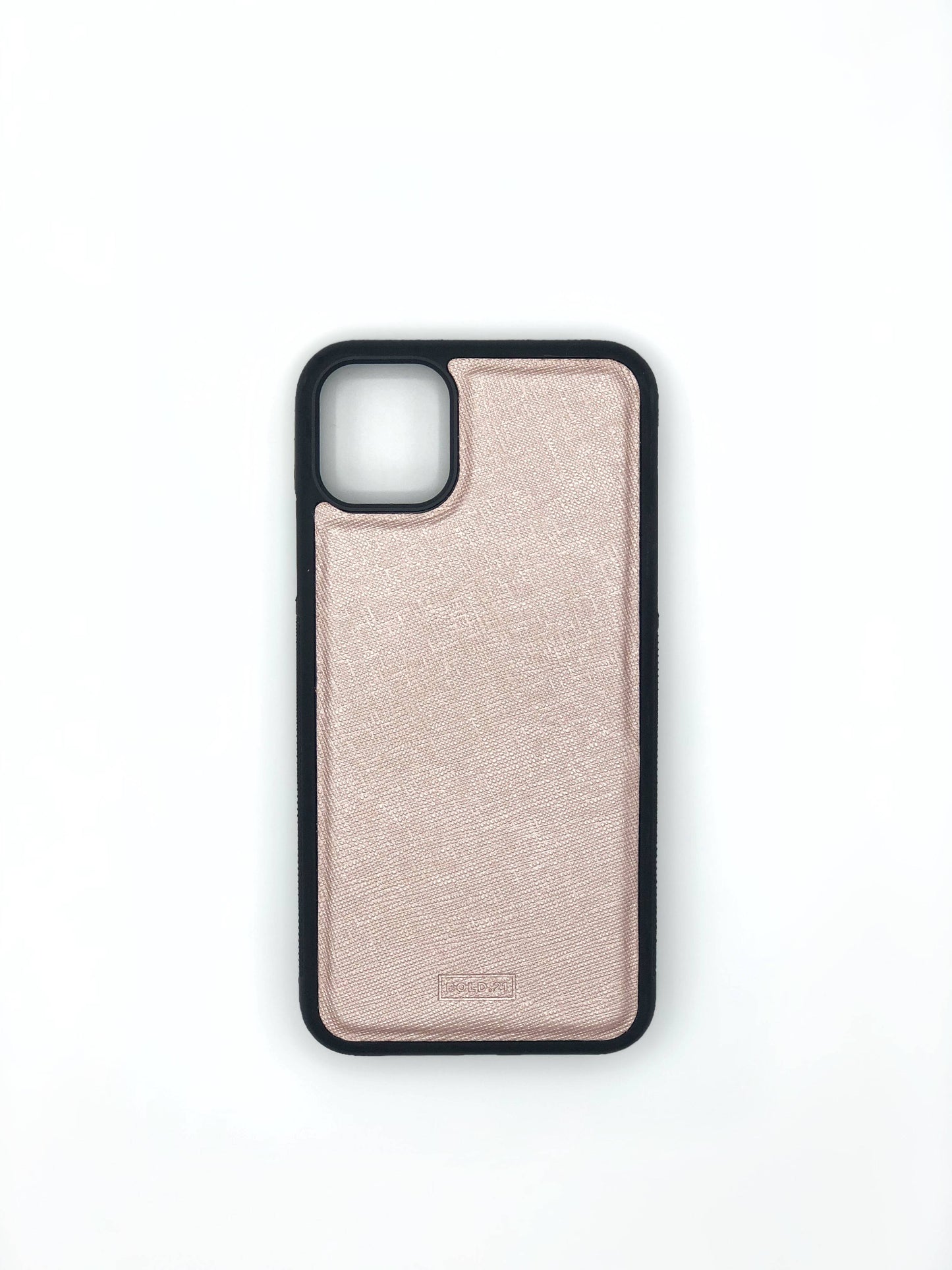 Rose Gold Saffiano