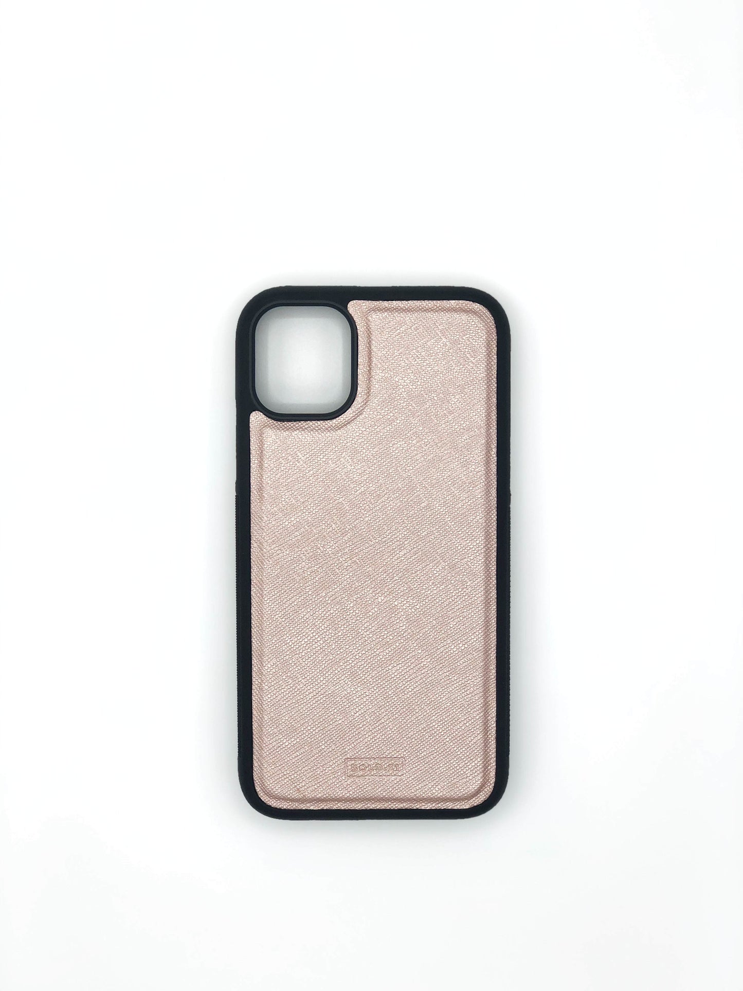 Rose Gold Saffiano