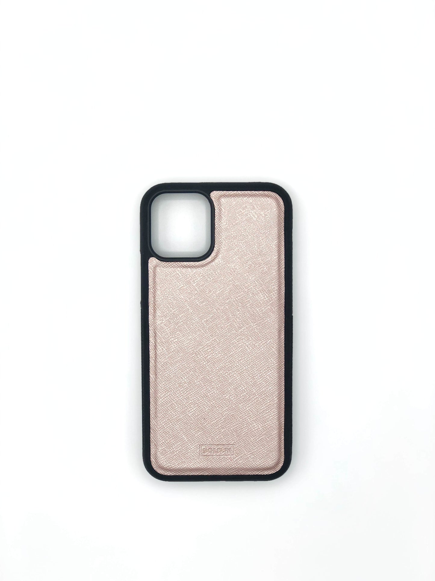 Rose Gold Saffiano