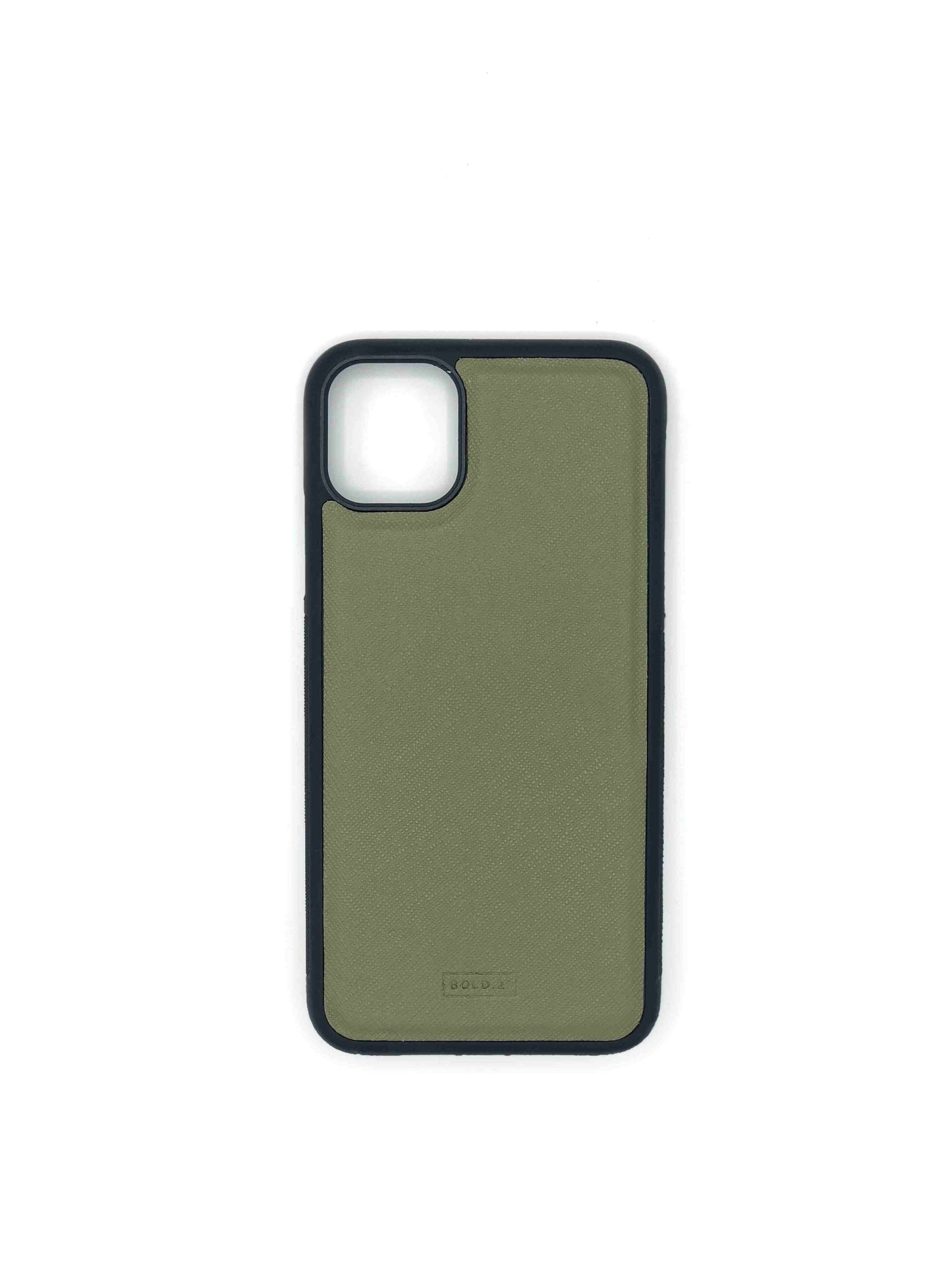 Military Green Saffiano