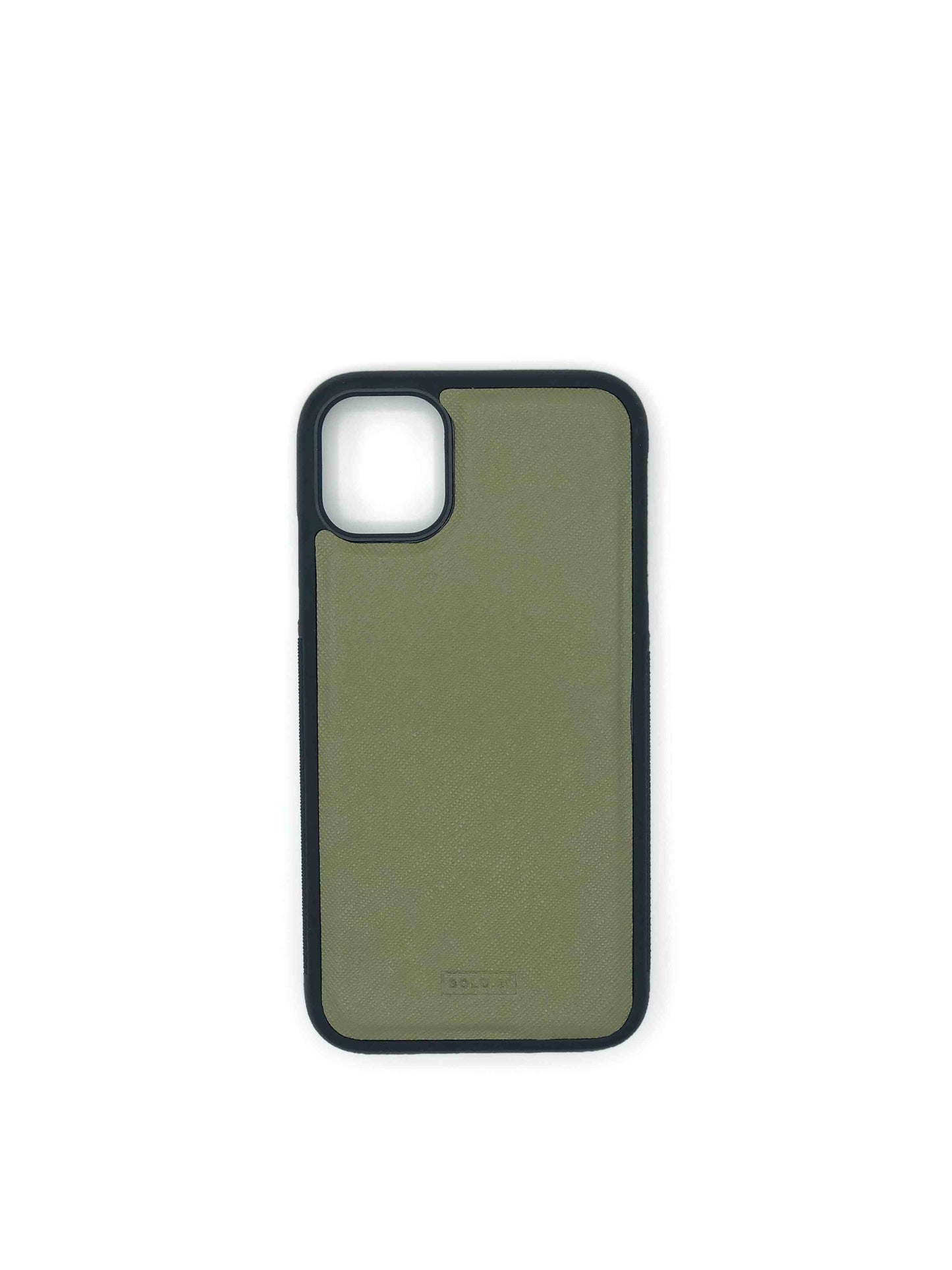 Military Green Saffiano