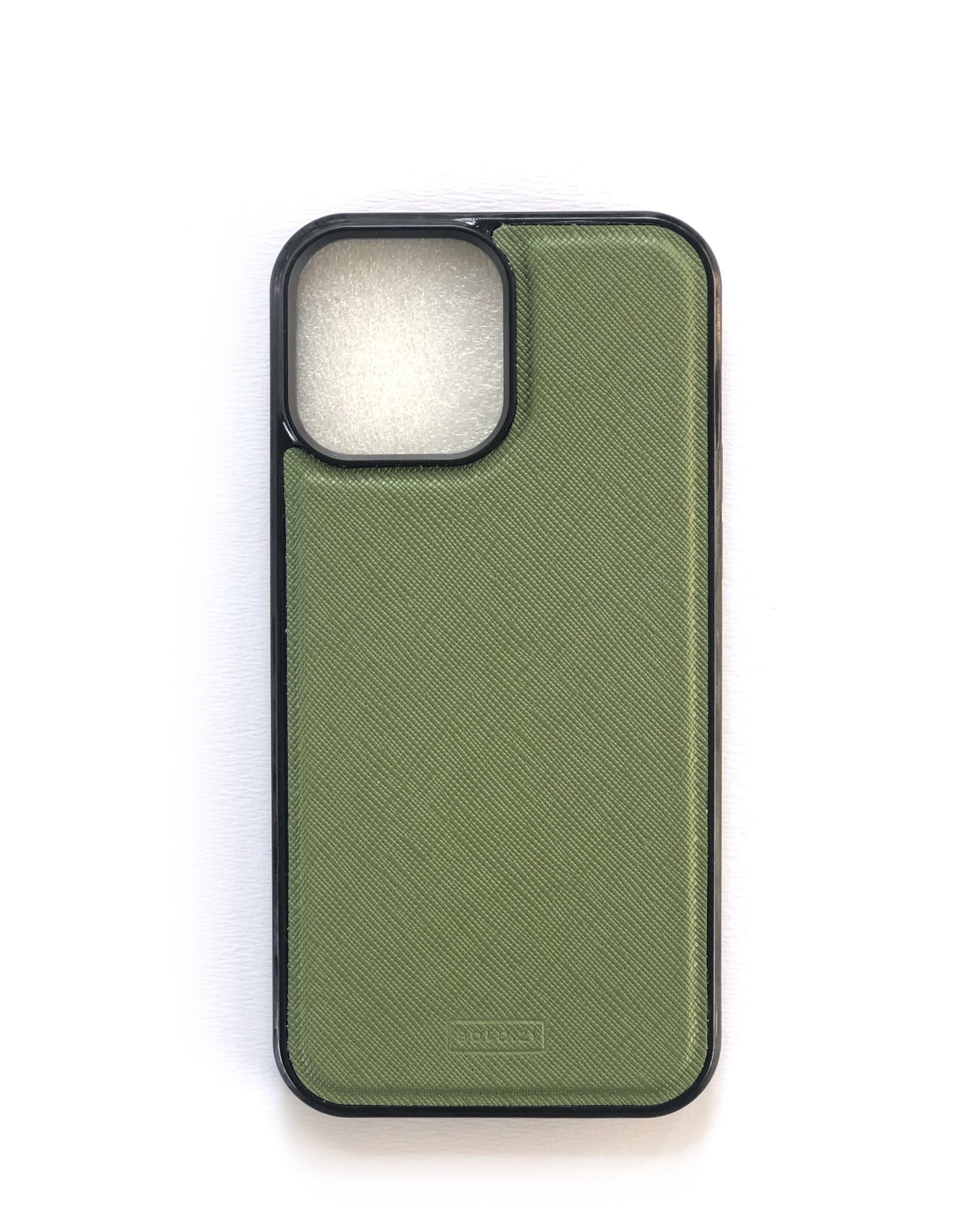 Military Green Saffiano